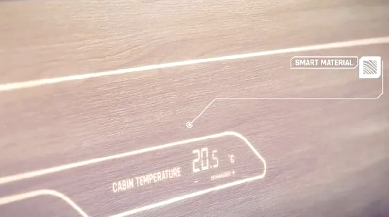 The rise of smart surface technology is ushering in a new trend in automotive interiors(Image1)